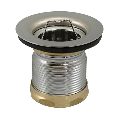 Thrifco Plumbing Jr. Duo Kitchen Sink Basket Strainer Assembly 2-1/2 Inch Deep,  9401800